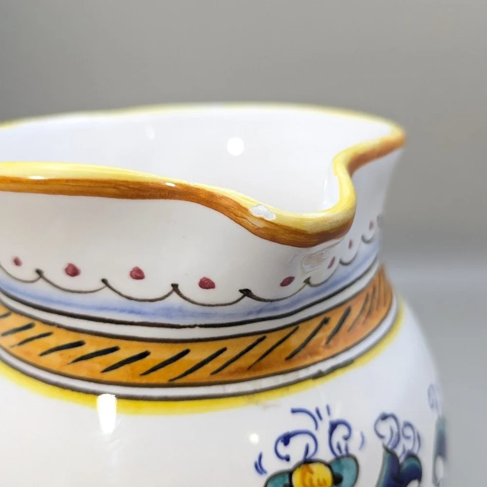 Vintage Deruta Italy Raffaellesco Ceramic 6